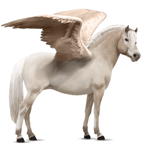 pegasus-ponny gulblack