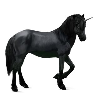 ridenhörning camargue svart