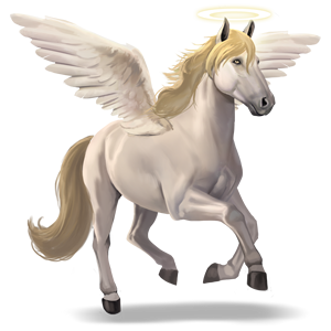 ridhäst demonisk ängel