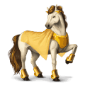 ridhäst lusitano gulbrun
