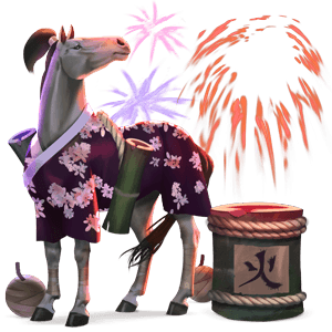 den gudomliga hästen hanabi